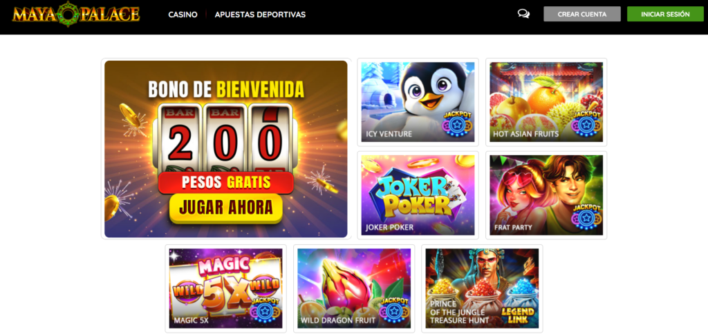 cupones Mayapalace casino